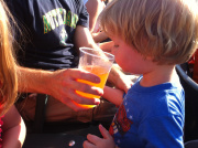 Just a little beer