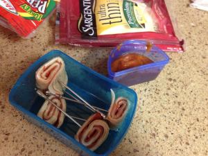 pizza lollipops