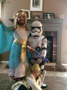 Cleopatra, Yoda, and a Storm Trooper! May the Egyptian force be with you!