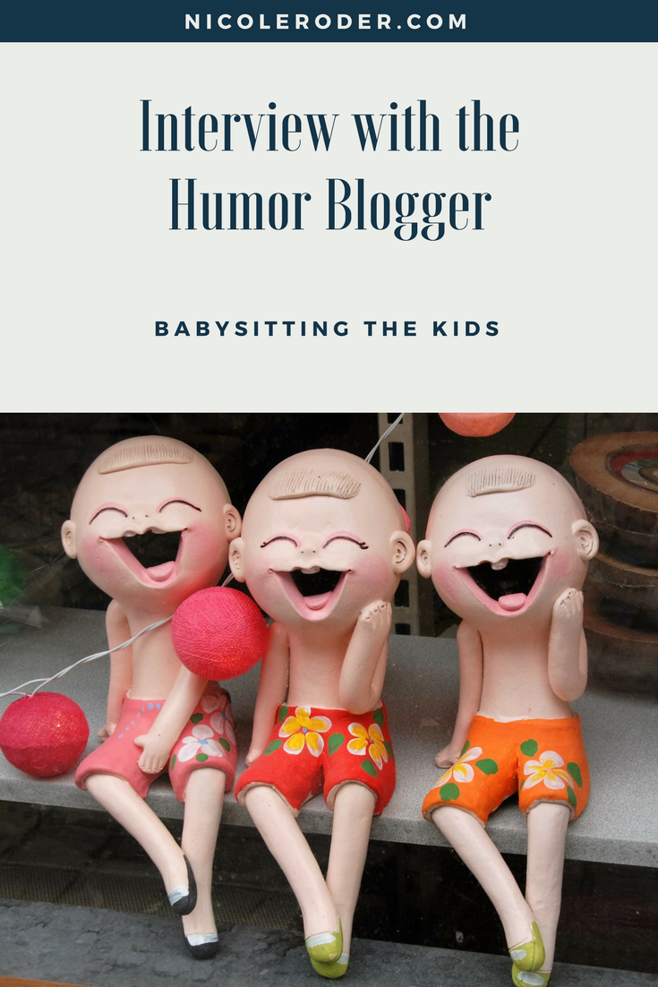 Interview with the humor blogger_ Babysitting the Kids